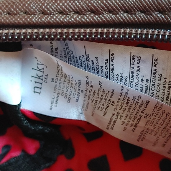 NIKKY BY NICOLE LEE COSMETIC BAG - Picture 7 of 16